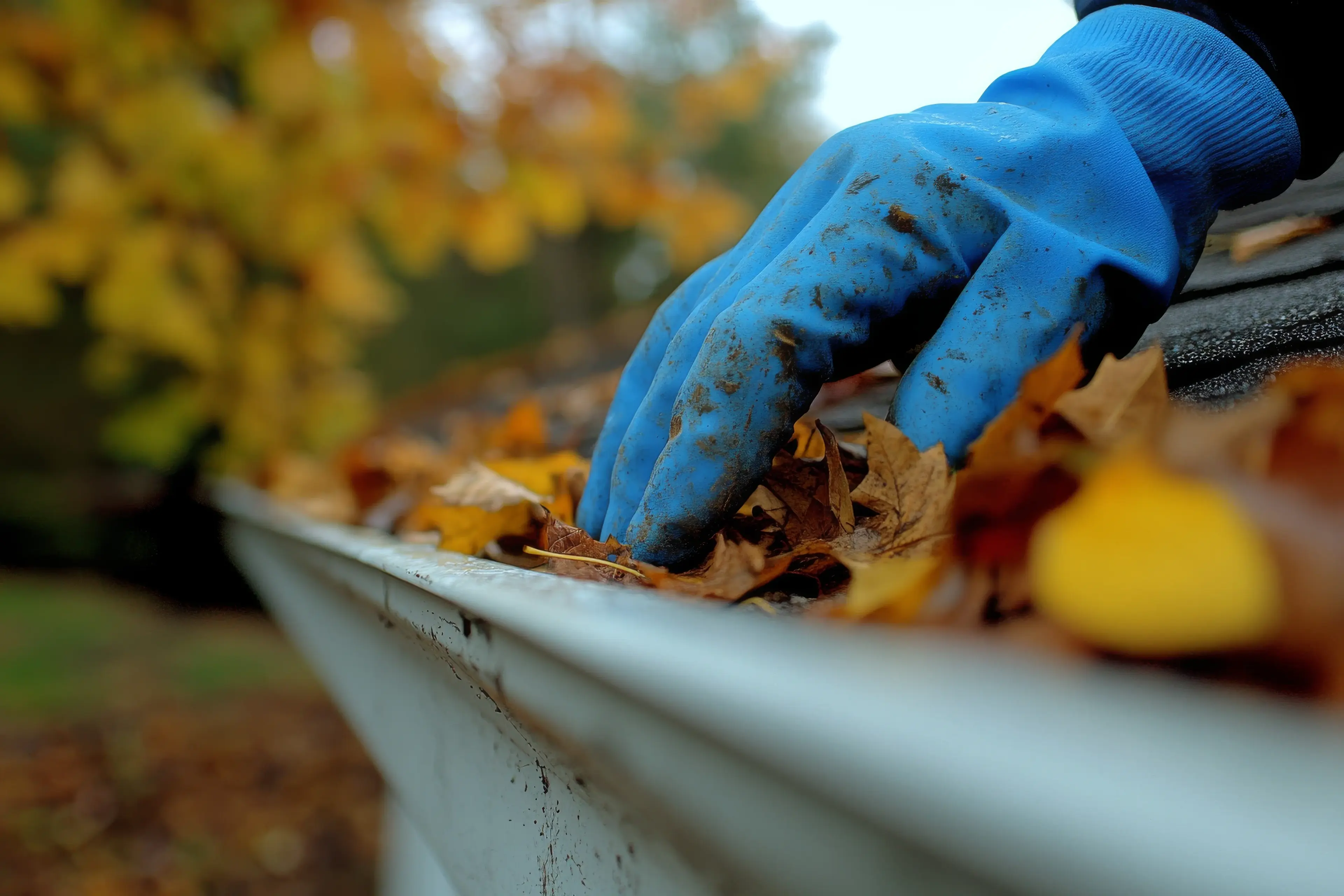 Professional gutter cleaning service — Frisco TX